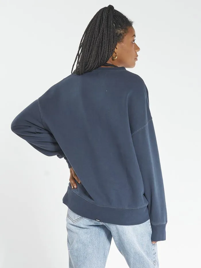 Minimal Thrills Slouch Crew - Ink Navy sold by Thrills product image thumbnail 5