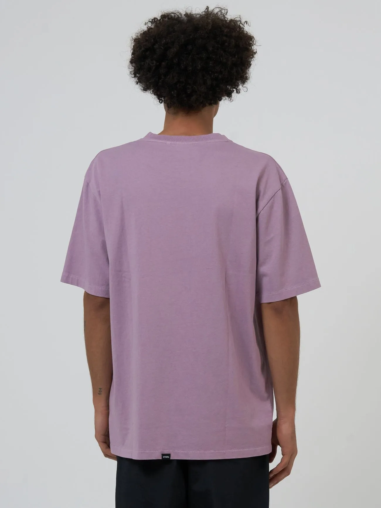 Interlock Oversize Fit Tee - Mauve Shadows sold by Thrills product image thumbnail 2