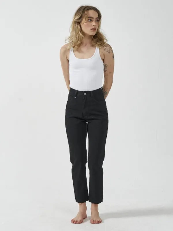 Casey Slim Jean - Black Rinse sold by Thrills