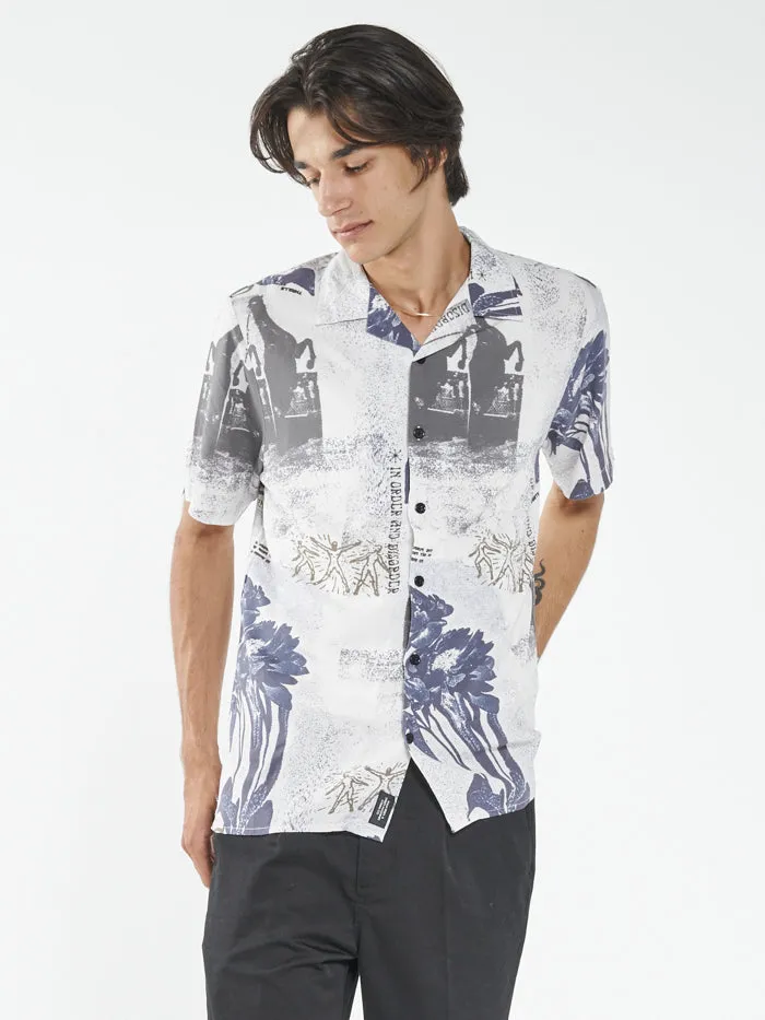 In Order & Disorder Bowling Shirt - White sold by Thrills product image thumbnail 5