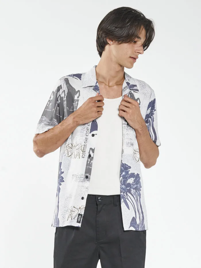 In Order & Disorder Bowling Shirt - White sold by Thrills product image thumbnail 4