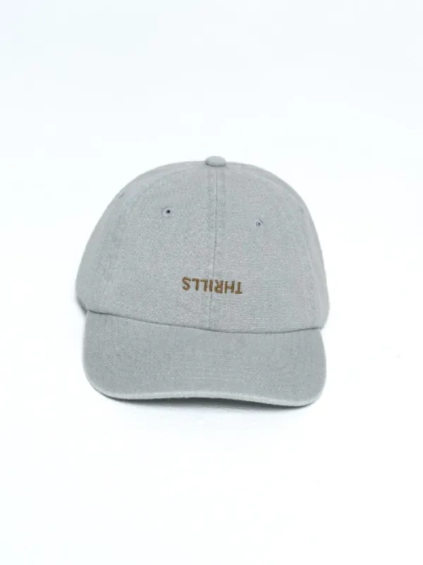 Minimal Thrills 6 Panel Cap - Sage Grey sold by Thrills