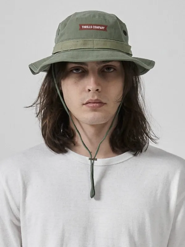 Paradise Brigade Boonie Hat - Army Green made by Thrills