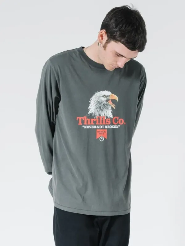 Talla Merch Fit Long Sleeve Tee - Merch Black sold by Thrills