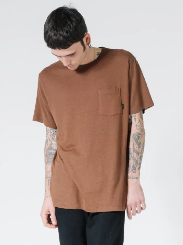 Endless Merch Fit Pocket Tee - Bison sold by Thrills