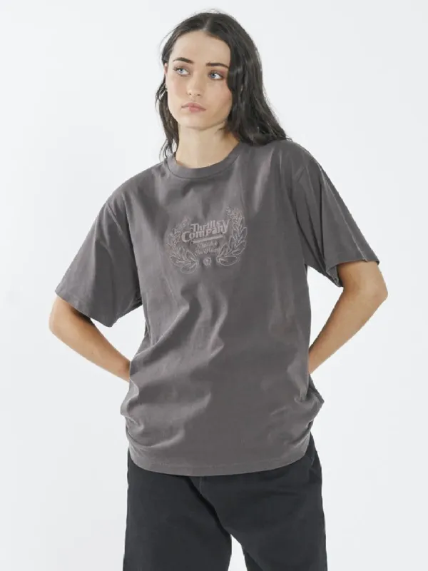Paradise Crest Merch Fit Tee - Plum sold by Thrills