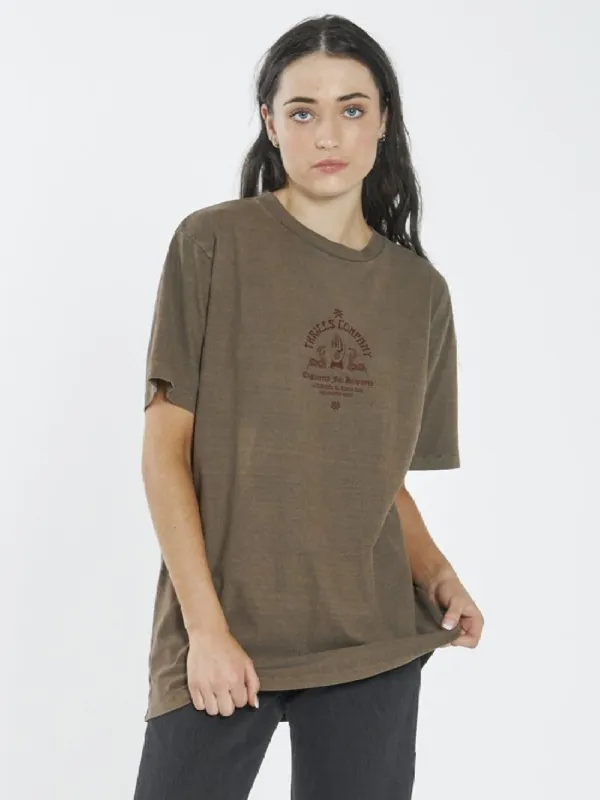 Engineered For Happiness Merch Fit Tee - Desert sold by Thrills