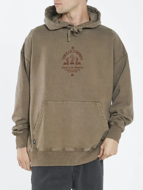 Engineered For Happiness Slouch Hood - Desert sold by Thrills