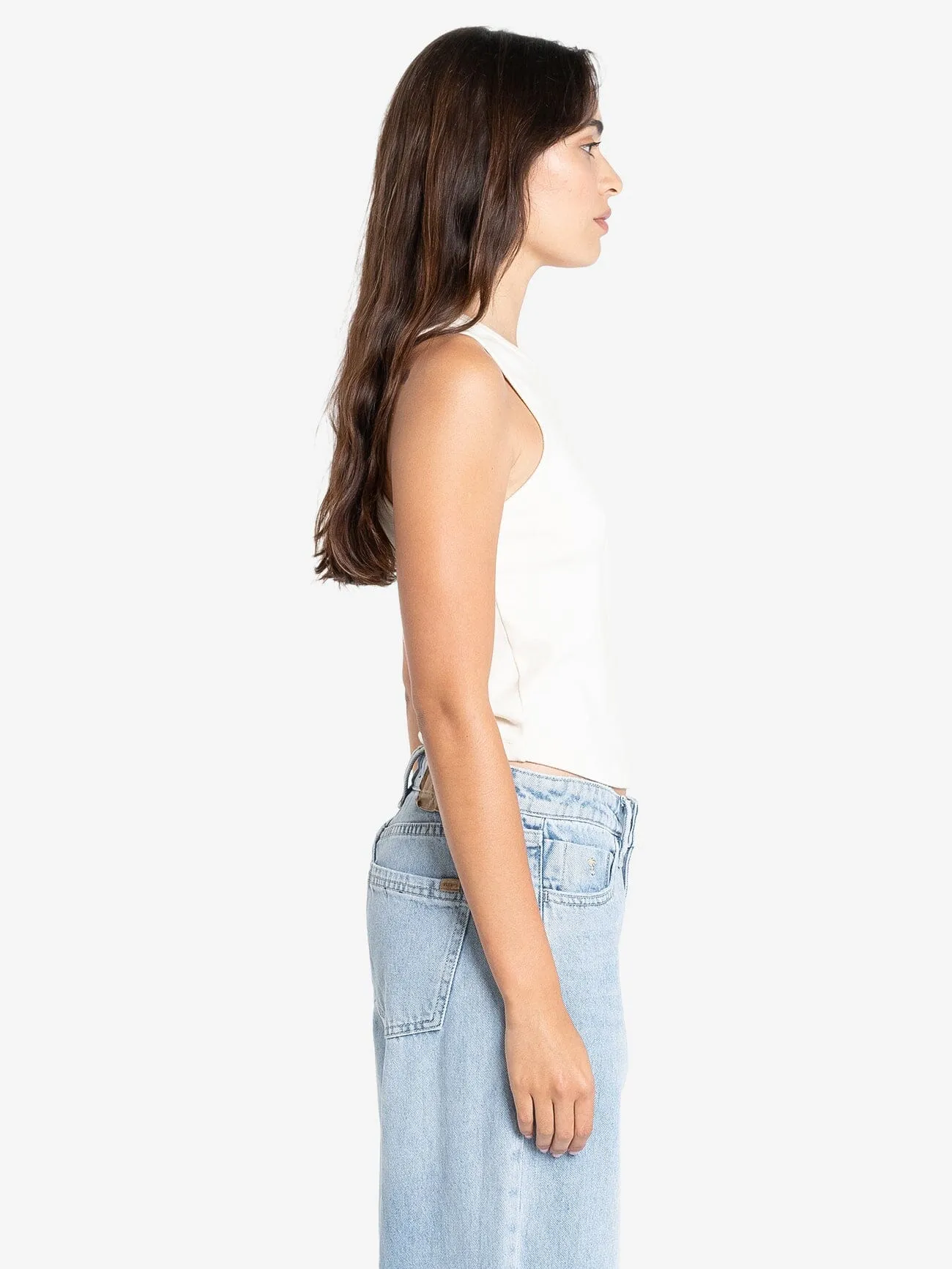 High Standards Curve Tank - Cashew sold by Thrills product image thumbnail 4