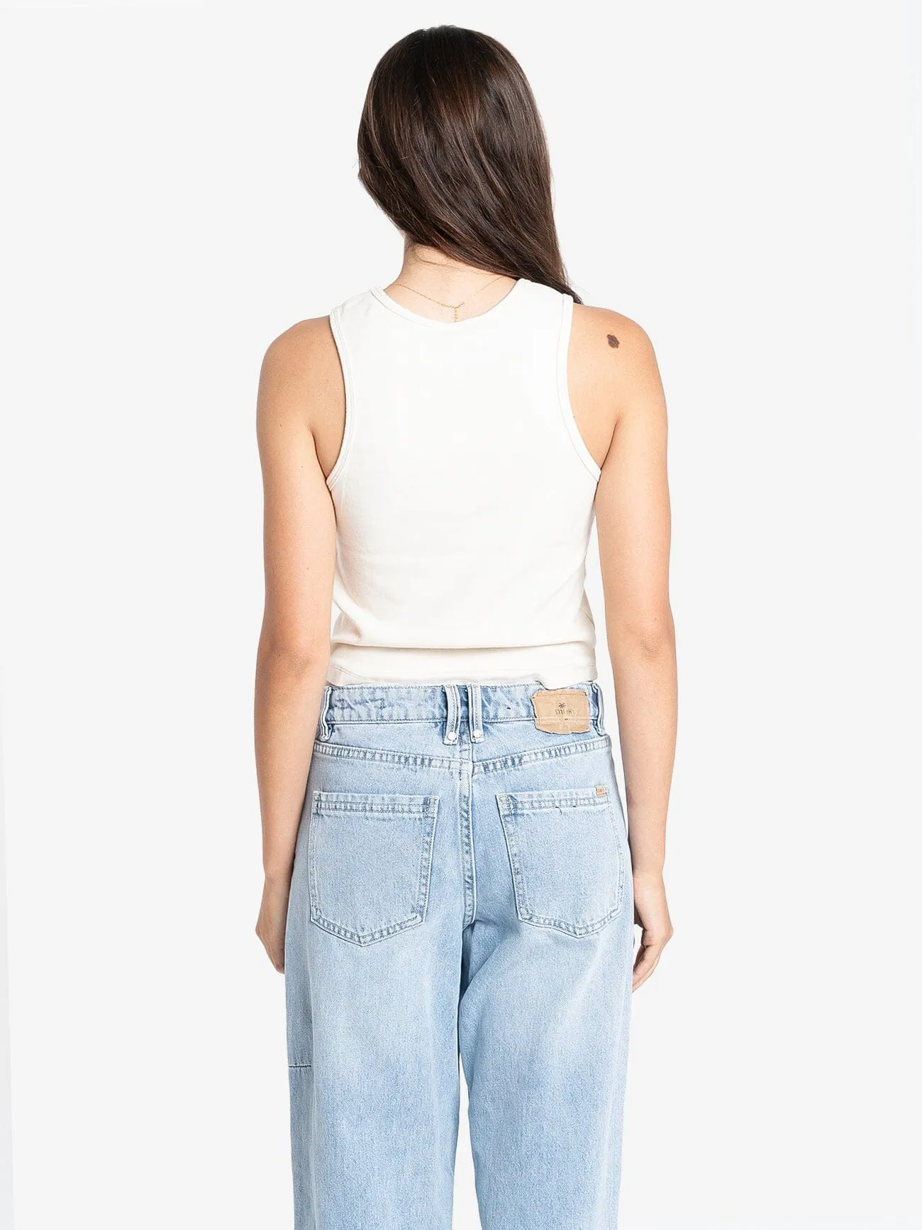 High Standards Curve Tank - Cashew sold by Thrills product image thumbnail 2