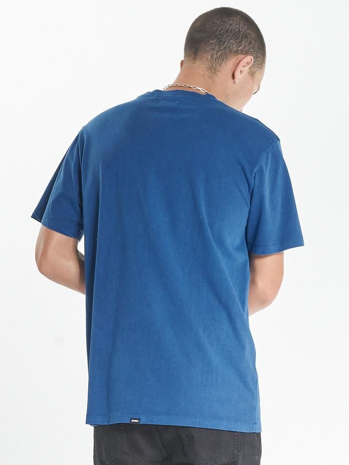 Warped Merch Fit Tee - Royal Blue sold by Thrills product image thumbnail 2