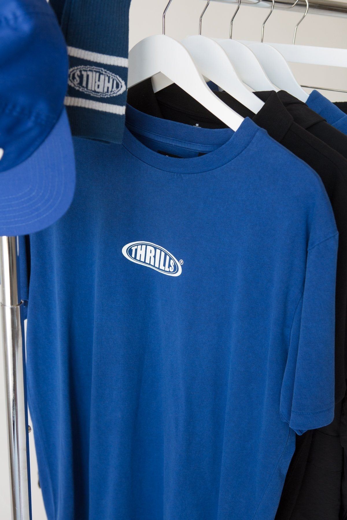 Warped Merch Fit Tee - Royal Blue sold by Thrills product image thumbnail 5