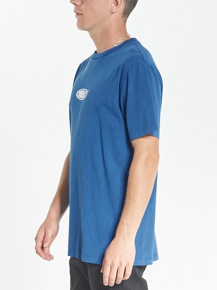 Warped Merch Fit Tee - Royal Blue sold by Thrills product image thumbnail 3