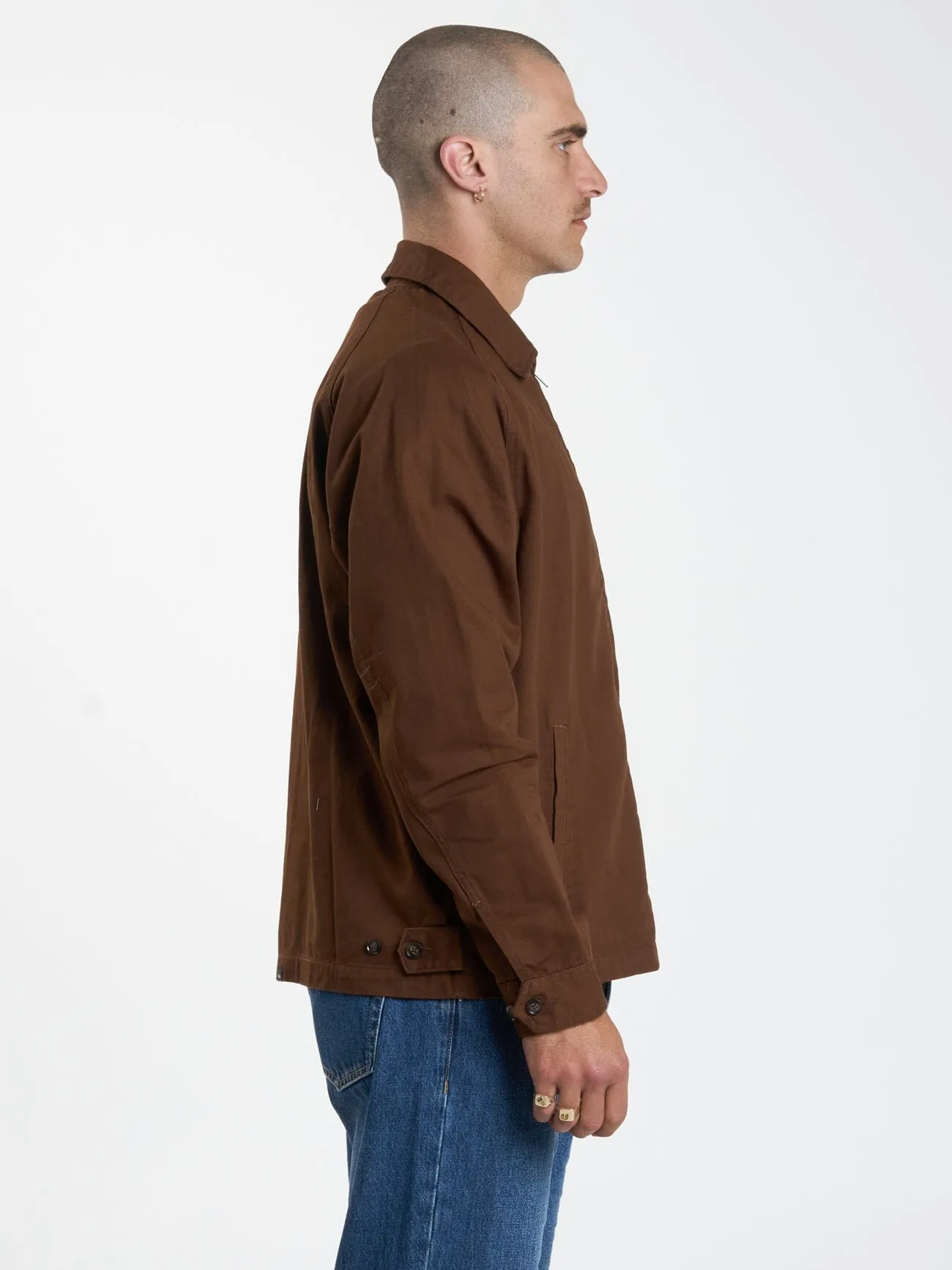 Minimal Thrills Work Jacket - Chestnut sold by Thrills product image thumbnail 4