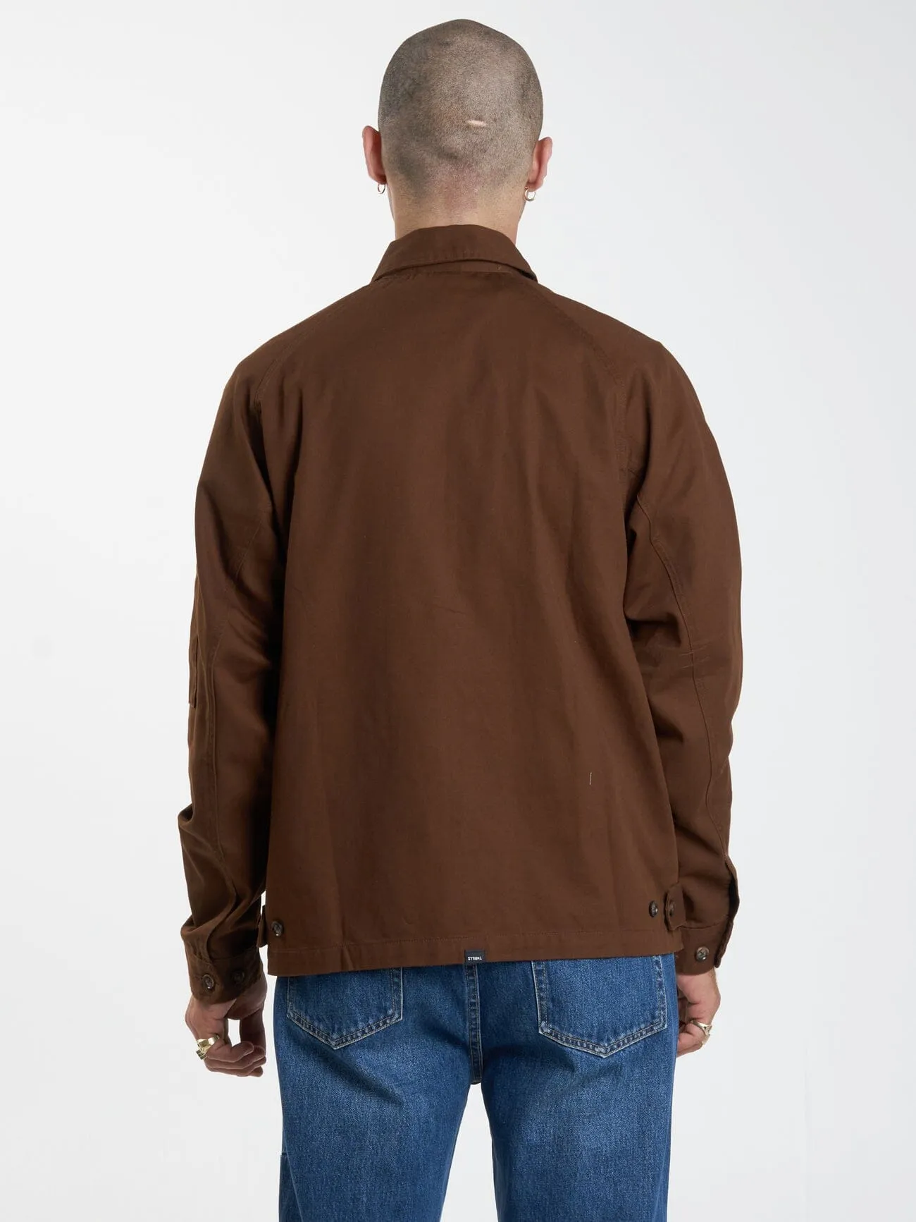 Minimal Thrills Work Jacket - Chestnut sold by Thrills product image thumbnail 2
