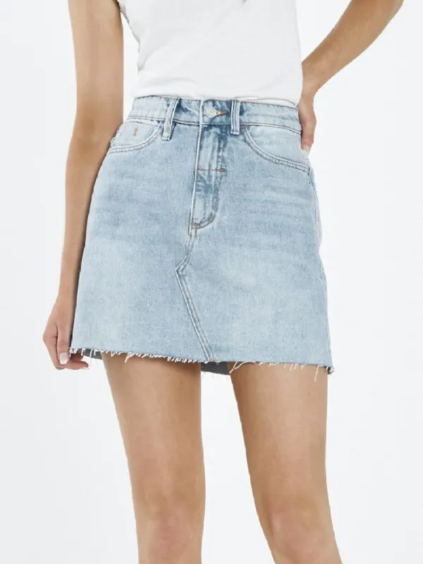 Leni Skirt - Dust Blue sold by Thrills