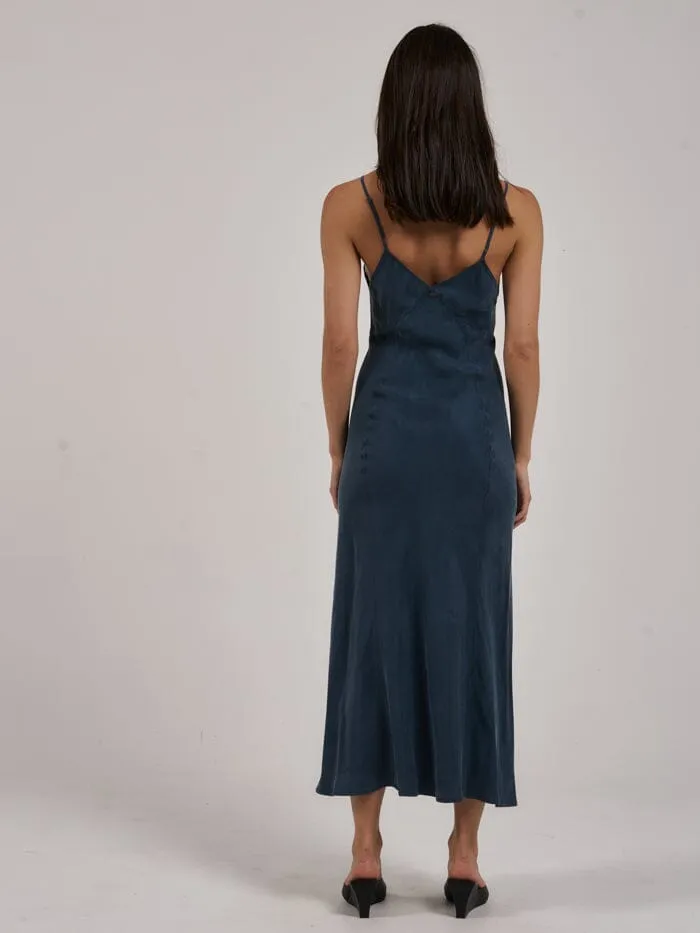 Chelsea Full Length Slip Dress - New Teal sold by Thrills product image thumbnail 2