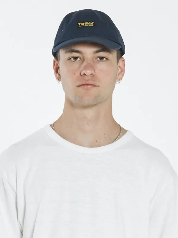 Thrills Union 6 Panel Cap - True Navy sold by Thrills