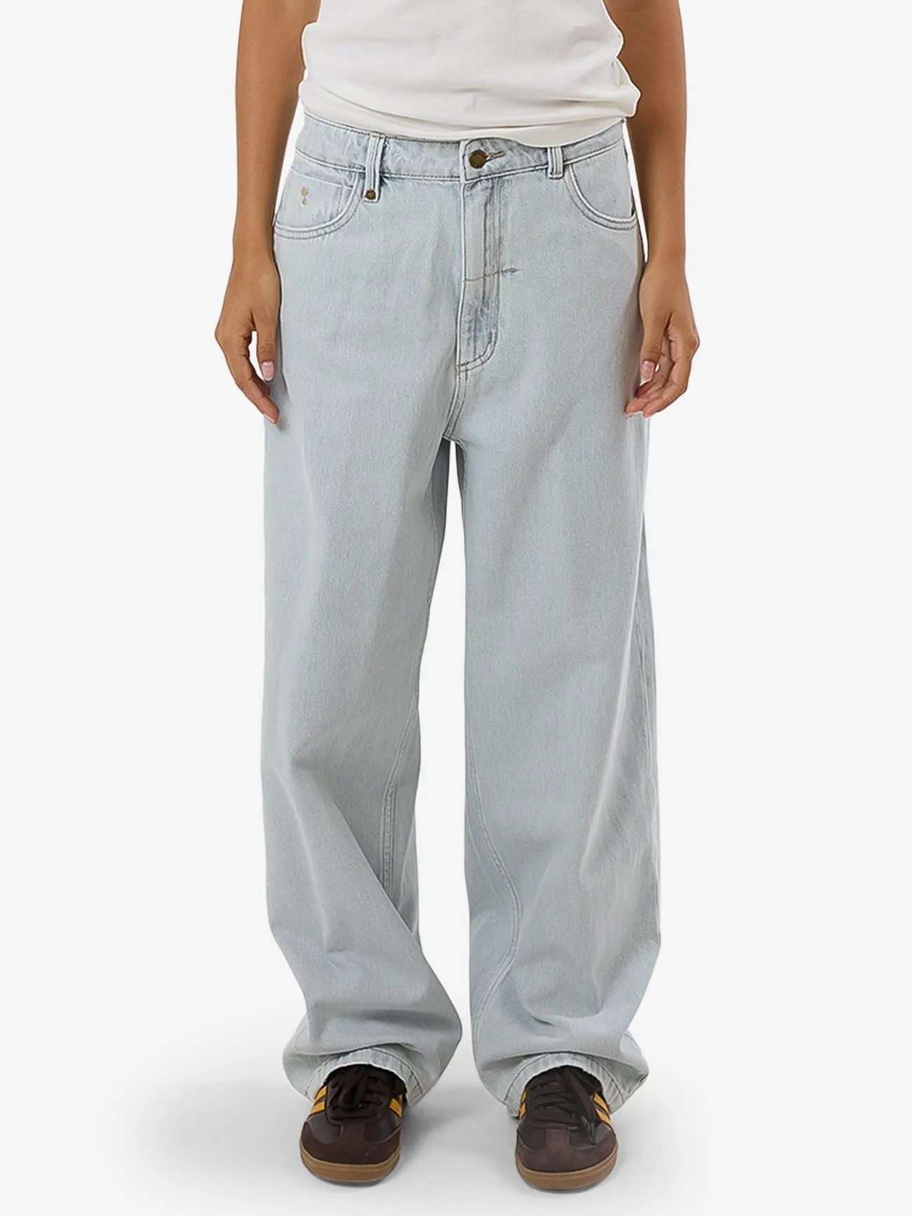 Tony Low Rise Big Baggy Jean - Dirty Fade sold by Thrills product image thumbnail 2