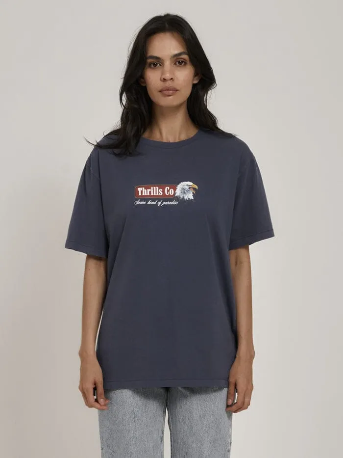 Heavy Strength Merch Fit Tee - Vintage Navy sold by Thrills