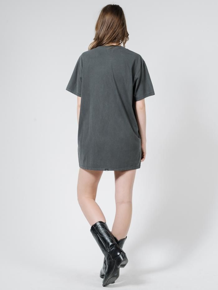 Bad Luck Merch Tee Dress - Merch Black sold by Thrills product image thumbnail 2