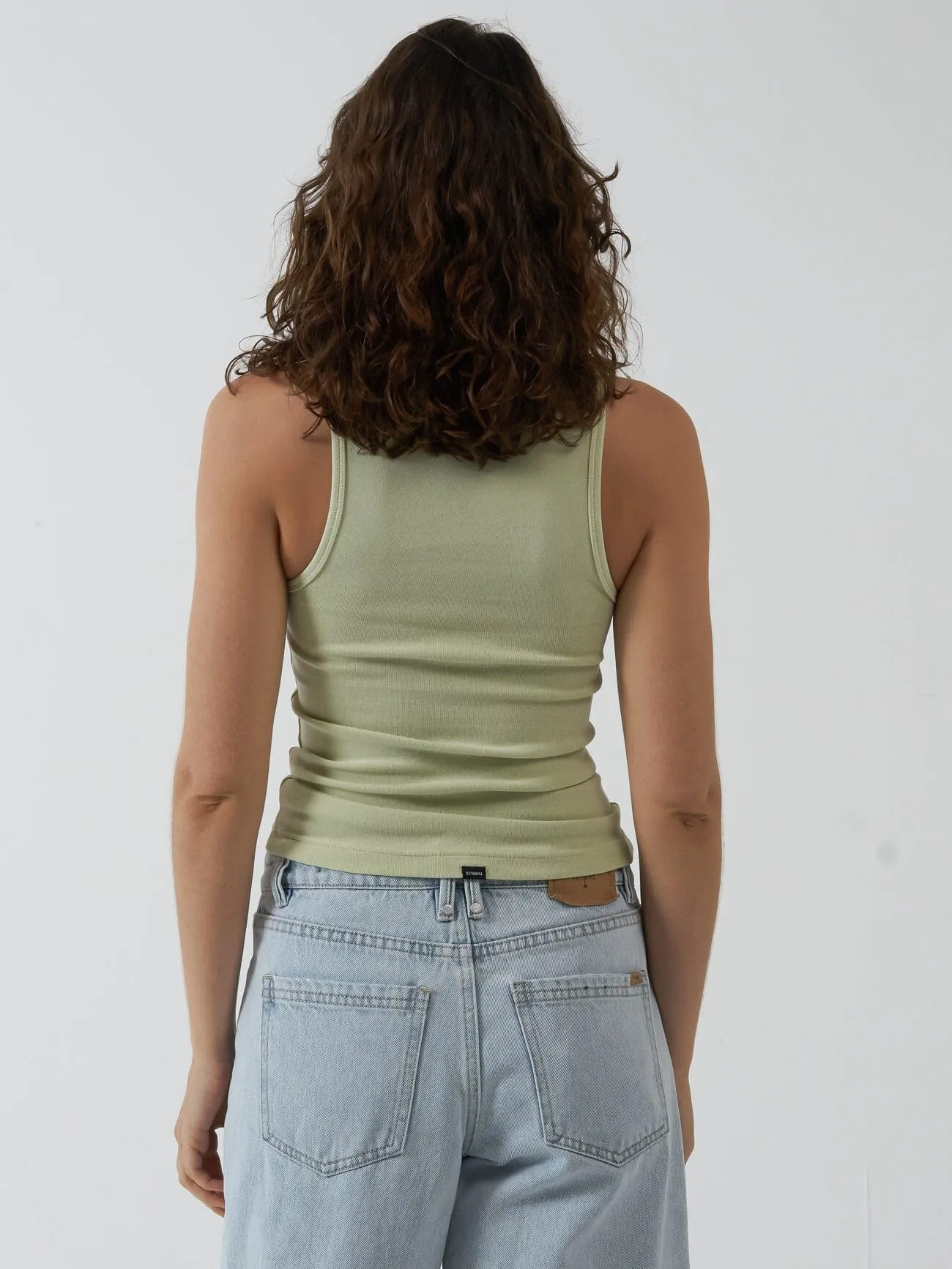 Minimal Thrills Scoop Tank - Pistachio sold by Thrills product image thumbnail 2