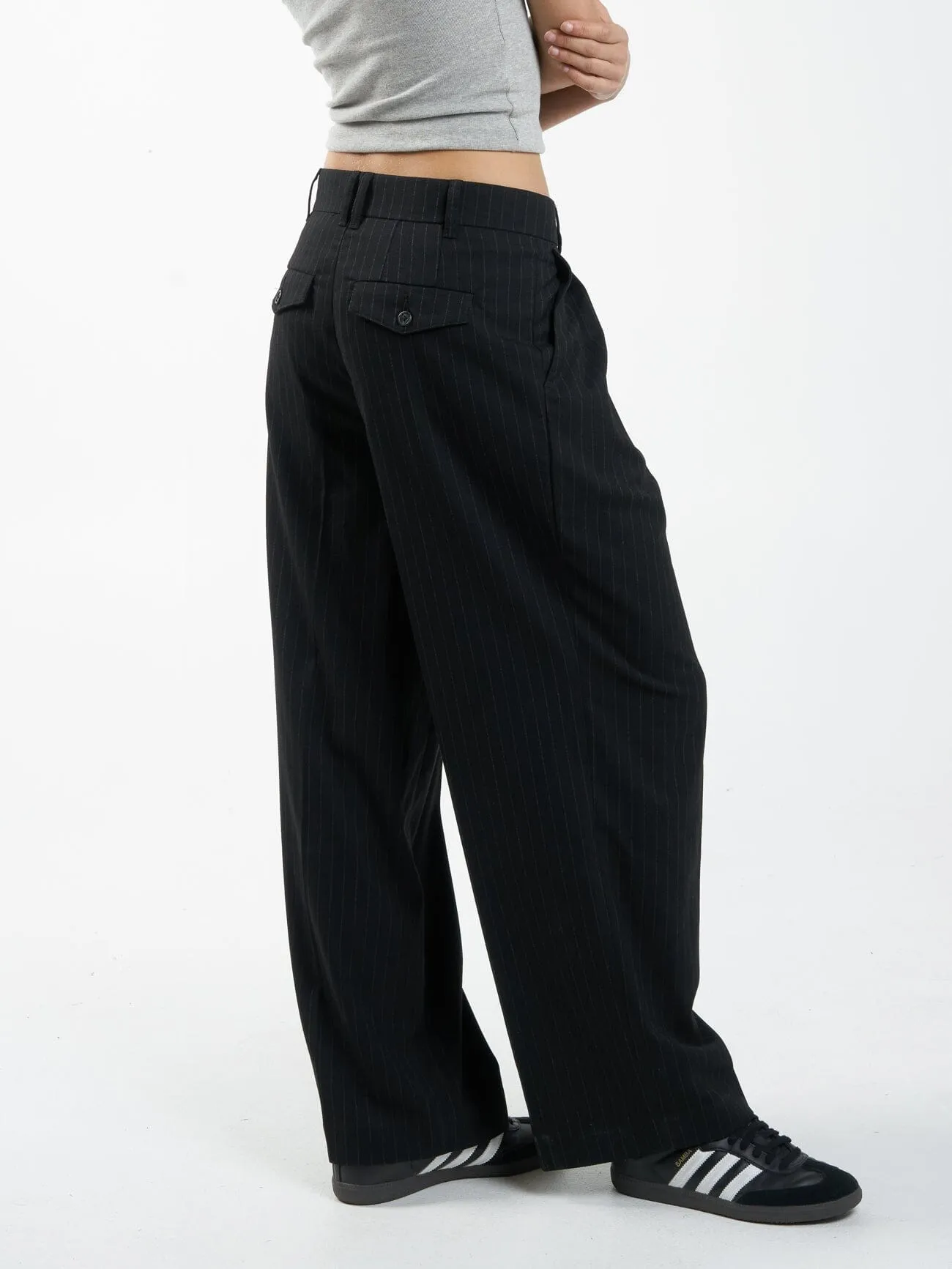 Giovanna Trouser - Charcoal sold by Thrills product image thumbnail 4