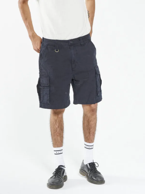 Slacker Cargo Short - Dark Navy sold by Thrills