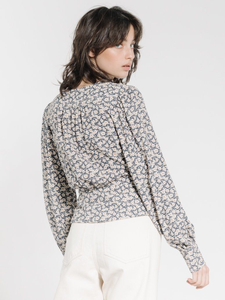 Arnica Blouse - Navy sold by Thrills product image thumbnail 2