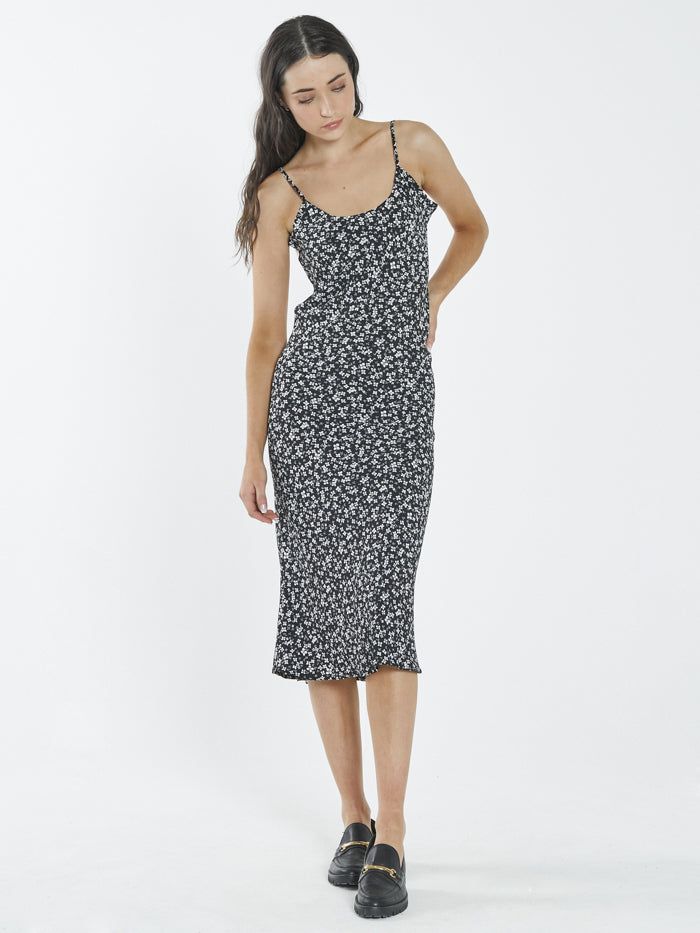 Acacia Slip Dress - Black sold by Thrills product image thumbnail 3