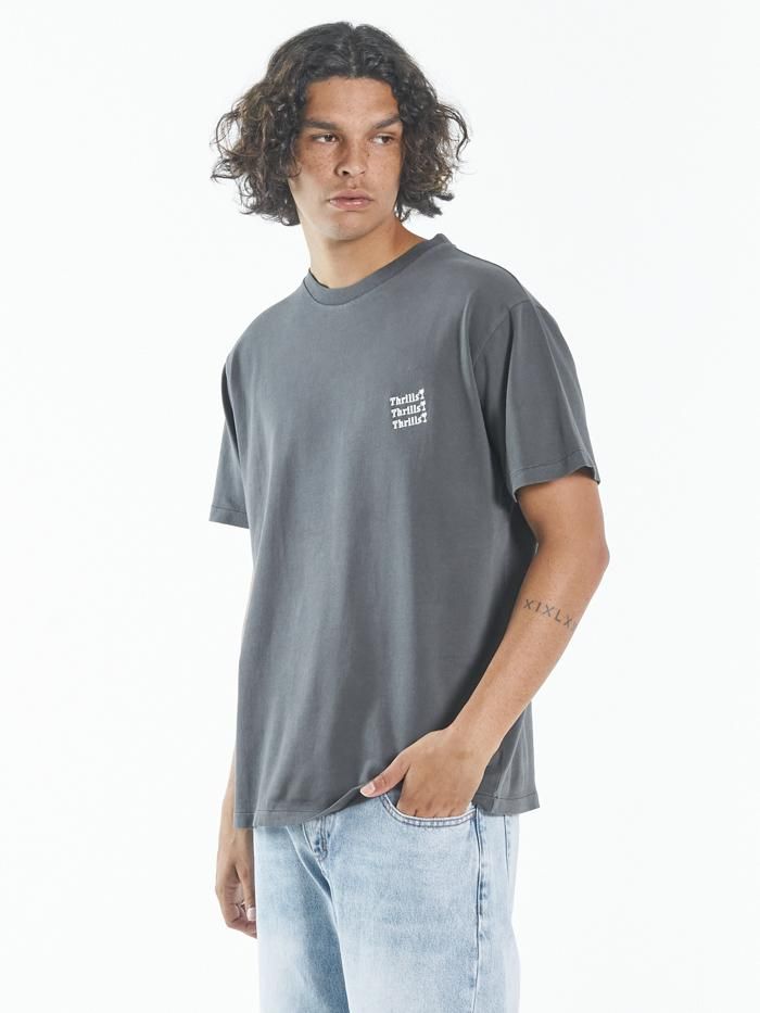 Thrills Embro Unlimited Merch Fit Tee - Merch Black sold by Thrills product image thumbnail 3