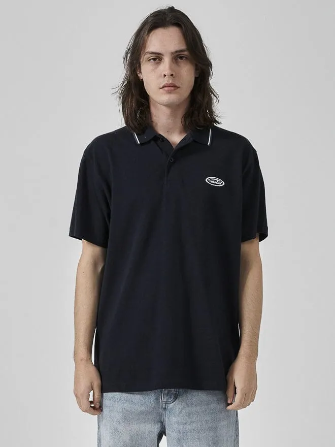 Mind Sign Polo - Dark Navy sold by Thrills