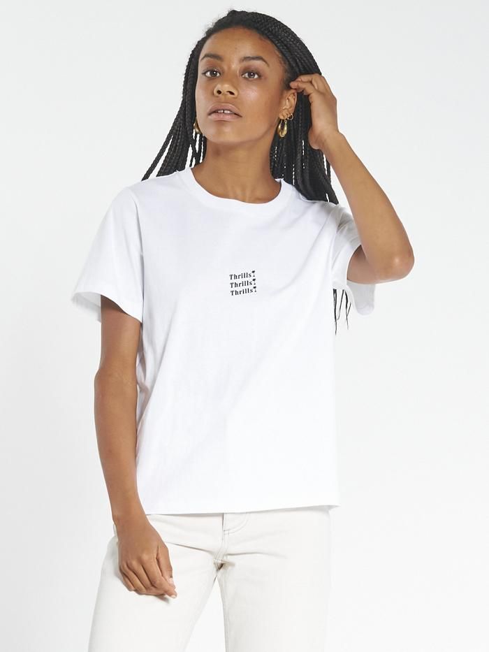 Thrills Unlimited Relaxed Tee - White sold by Thrills