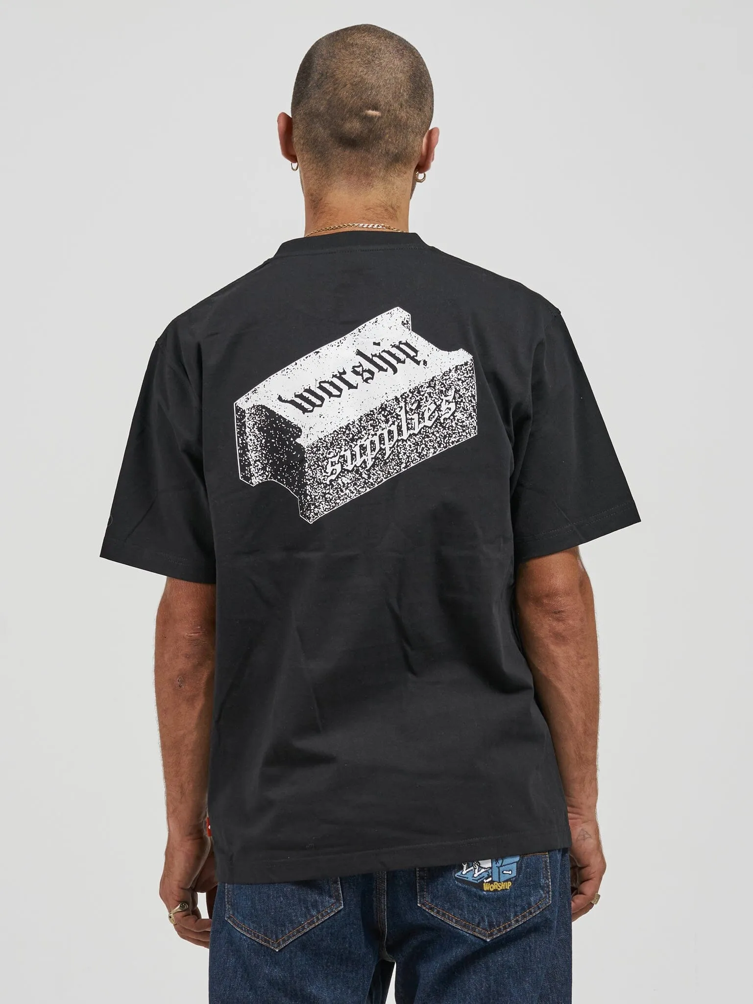 Shattered Tee - Black sold by Thrills product image thumbnail 5