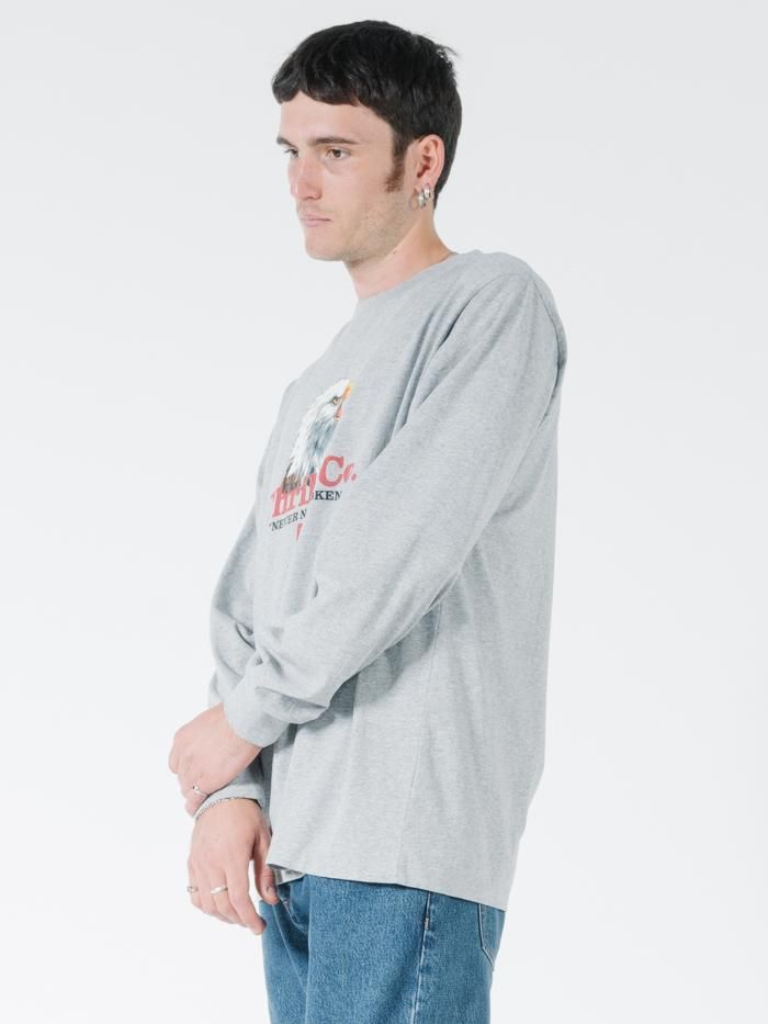 Talla Merch Fit Long Sleeve Tee - Vintage Marle sold by Thrills product image thumbnail 3