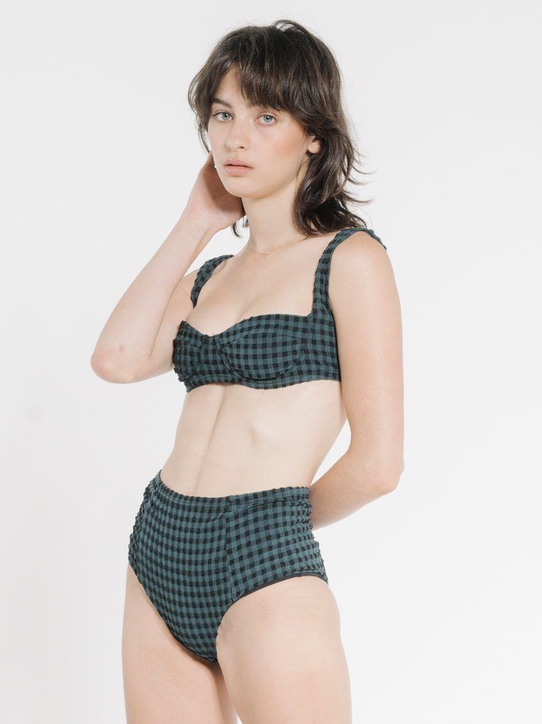 Georgie Underwire Top - Pine sold by Thrills product image thumbnail 4