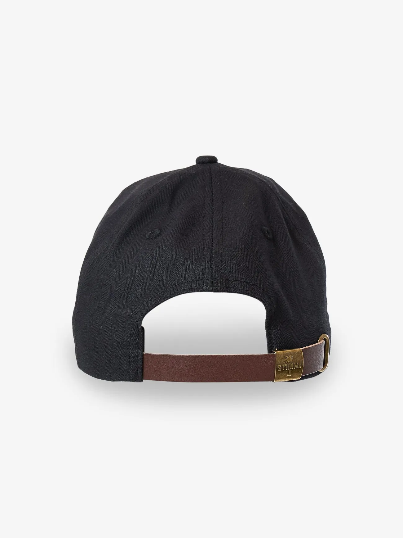 Thrills Union 6 Panel Cap - Black Herringbone sold by Thrills product image thumbnail 2
