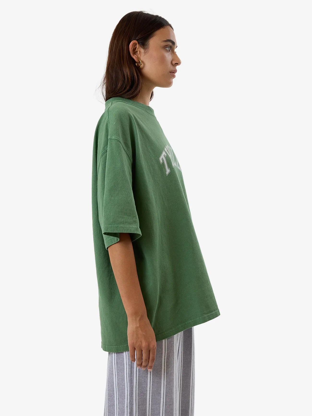 Hard Knocks Oversized Tee - Elm Green sold by Thrills product image thumbnail 4