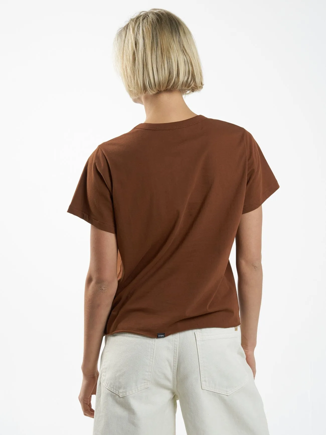Minimal Thrills Relaxed Tee - Chestnut sold by Thrills product image thumbnail 2