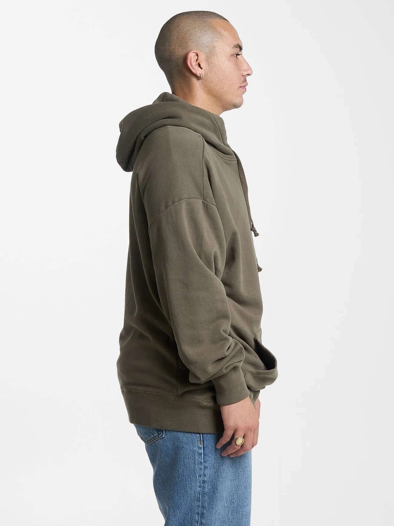 Minimal Thrills Slouch Pull On Hood - Tarmac sold by Thrills product image thumbnail 4