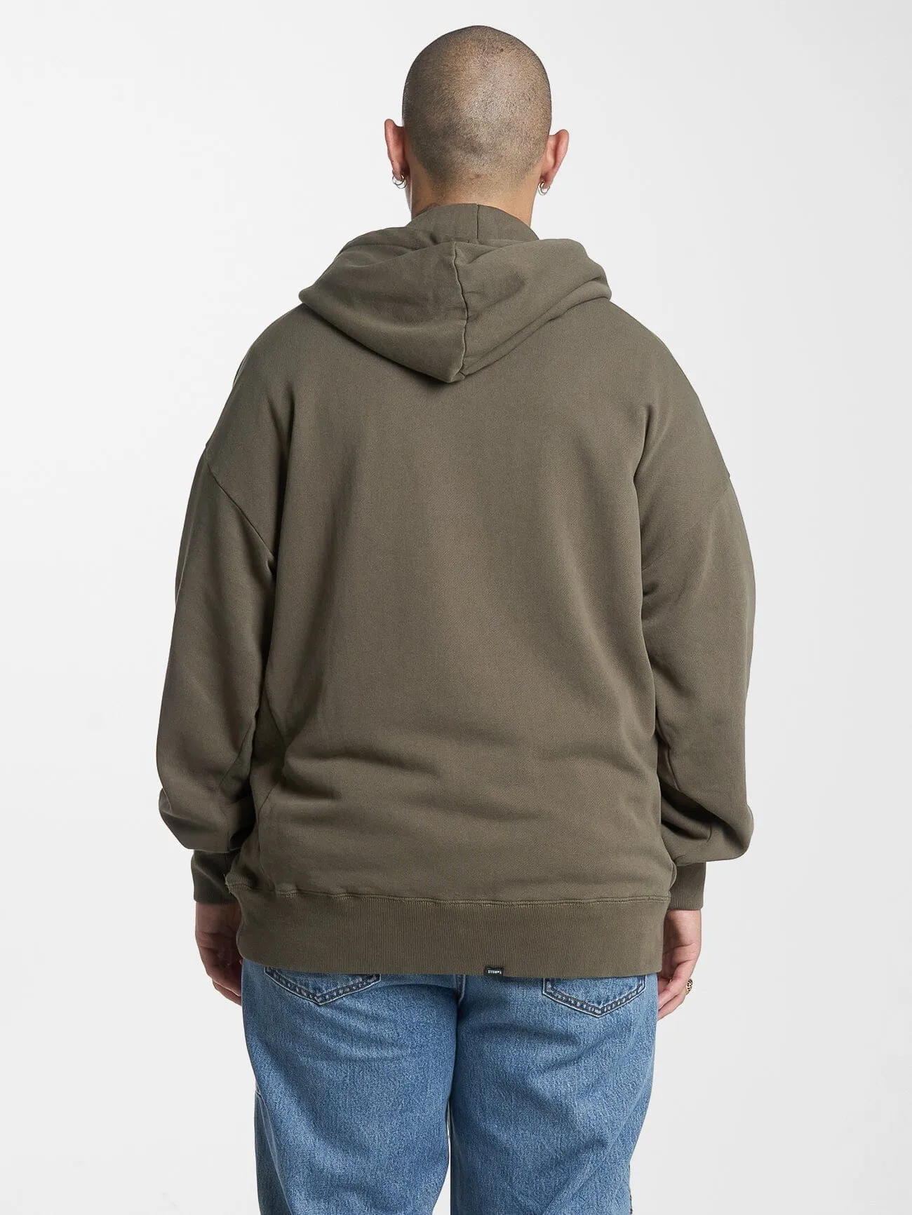 Minimal Thrills Slouch Pull On Hood - Tarmac sold by Thrills product image thumbnail 2