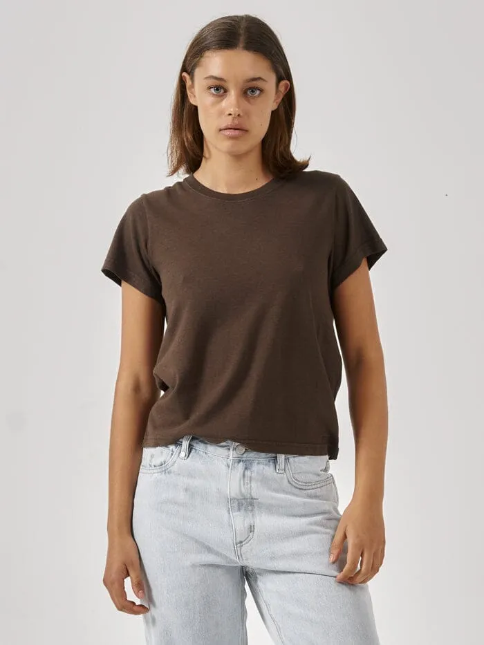 Hemp Everyday Tee - Postal Brown sold by Thrills