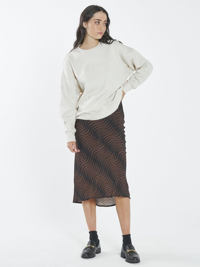 Paradise Crest Slouch Crew - Unbleached sold by Thrills product image thumbnail 6