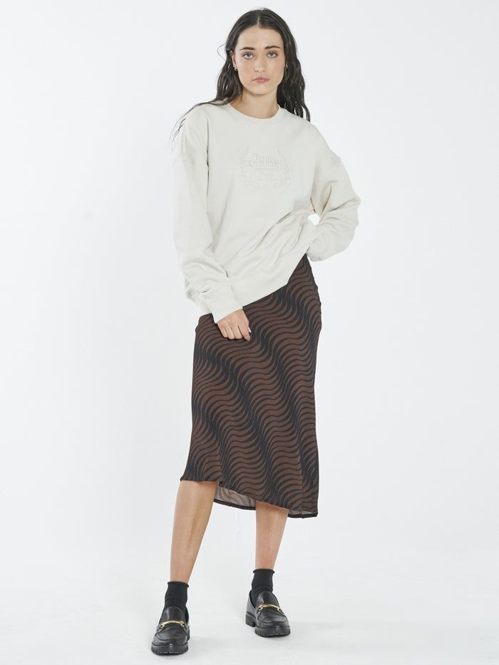 Paradise Crest Slouch Crew - Unbleached sold by Thrills product image thumbnail 5