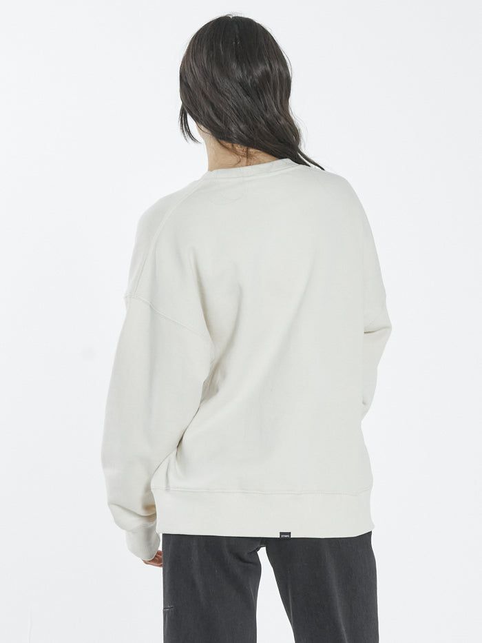 Paradise Crest Slouch Crew - Unbleached sold by Thrills product image thumbnail 2