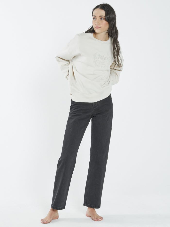 Paradise Crest Slouch Crew - Unbleached sold by Thrills product image thumbnail 3