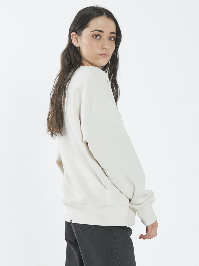 Paradise Crest Slouch Crew - Unbleached sold by Thrills product image thumbnail 4