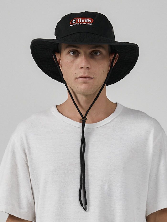 Series Embro Boonie Hat - Black sold by Thrills