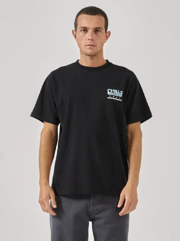 Services Merch Fit Tee - Black sold by Thrills