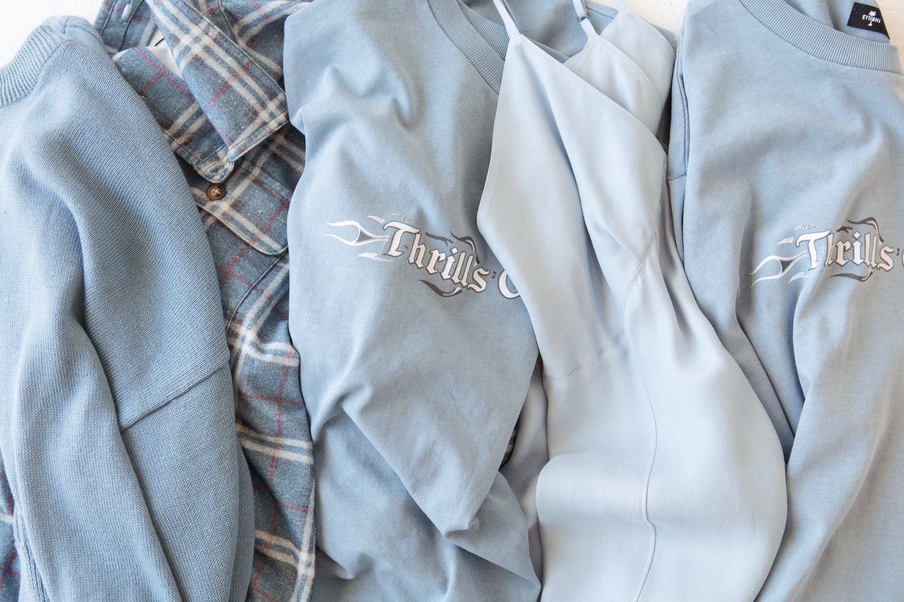 Genuine Oversized Flannel Shirt - Royal Blue sold by Thrills product image thumbnail 5